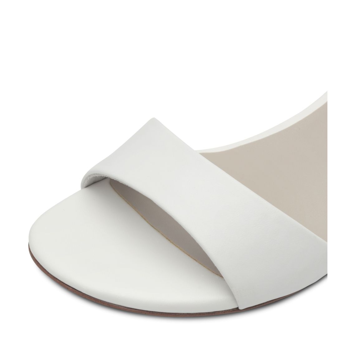 detail Dámské kožené sandály Tamaris 28250-42 bílá