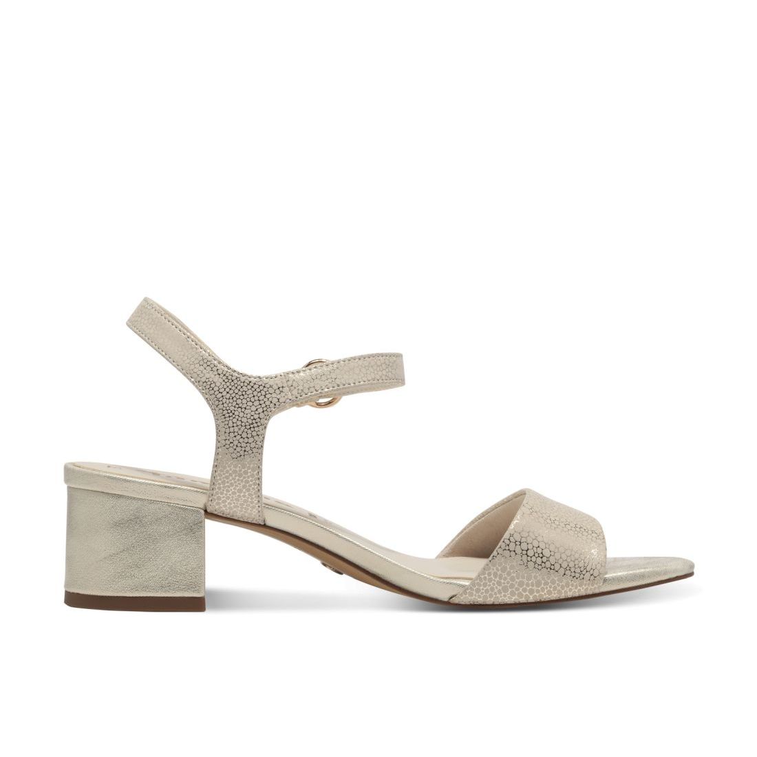 detail Dámské kožené sandály Tamaris 28250-42 968 zlatá