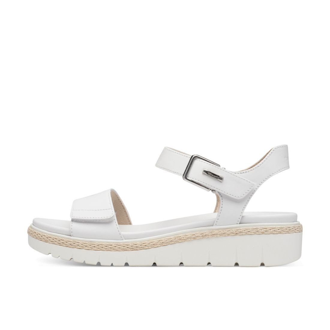 detail Dámské kožené sandály Tamaris 28260-42 100 bílá