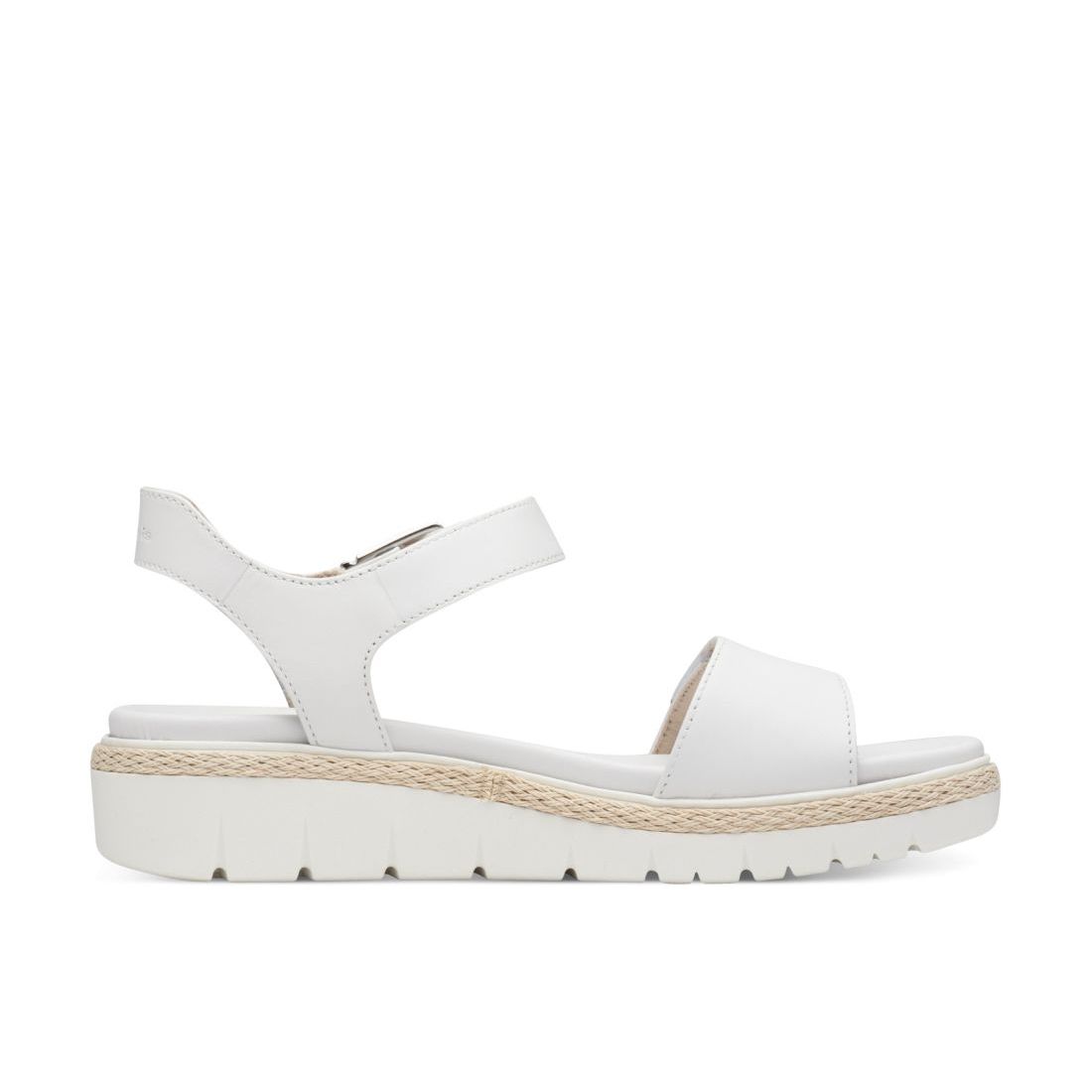 detail Dámské kožené sandály Tamaris 28260-42 100 bílá