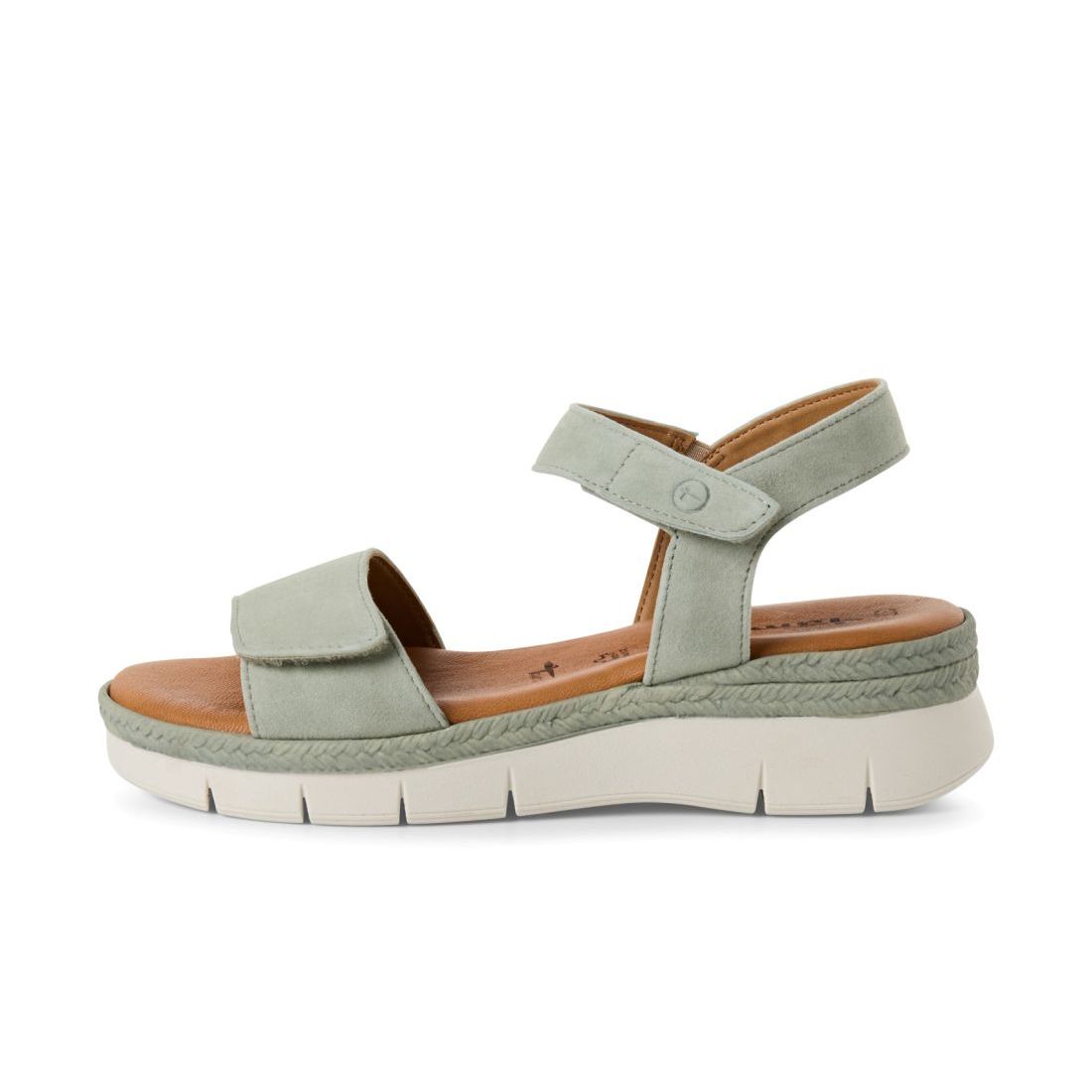 detail Dámské kožené sandály Tamaris 28220-44 771 zelená