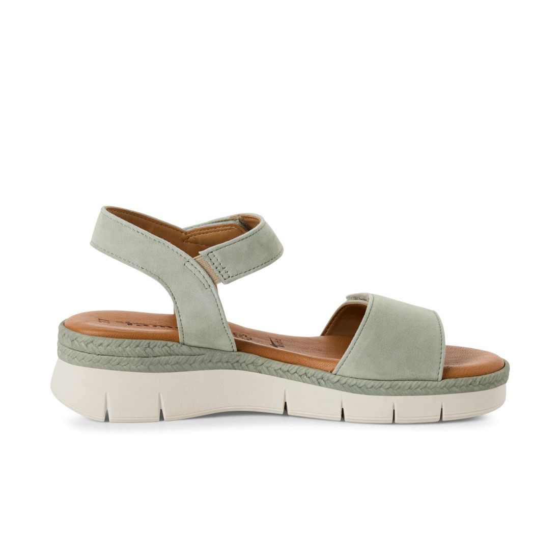 detail Dámské kožené sandály Tamaris 28220-44 771 zelená