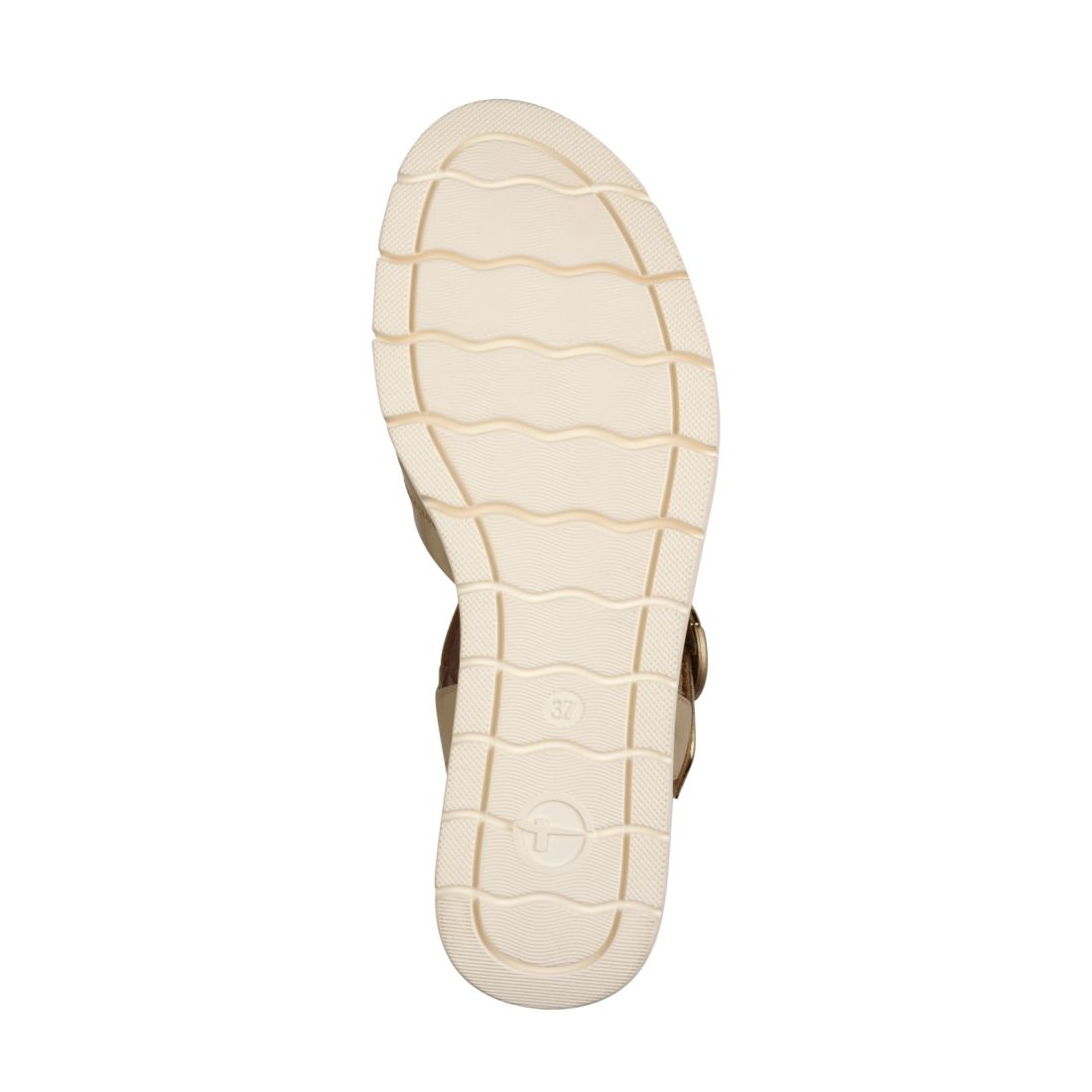 detail Dámské kožené sandály Tamaris 28202-42 933 zlatá