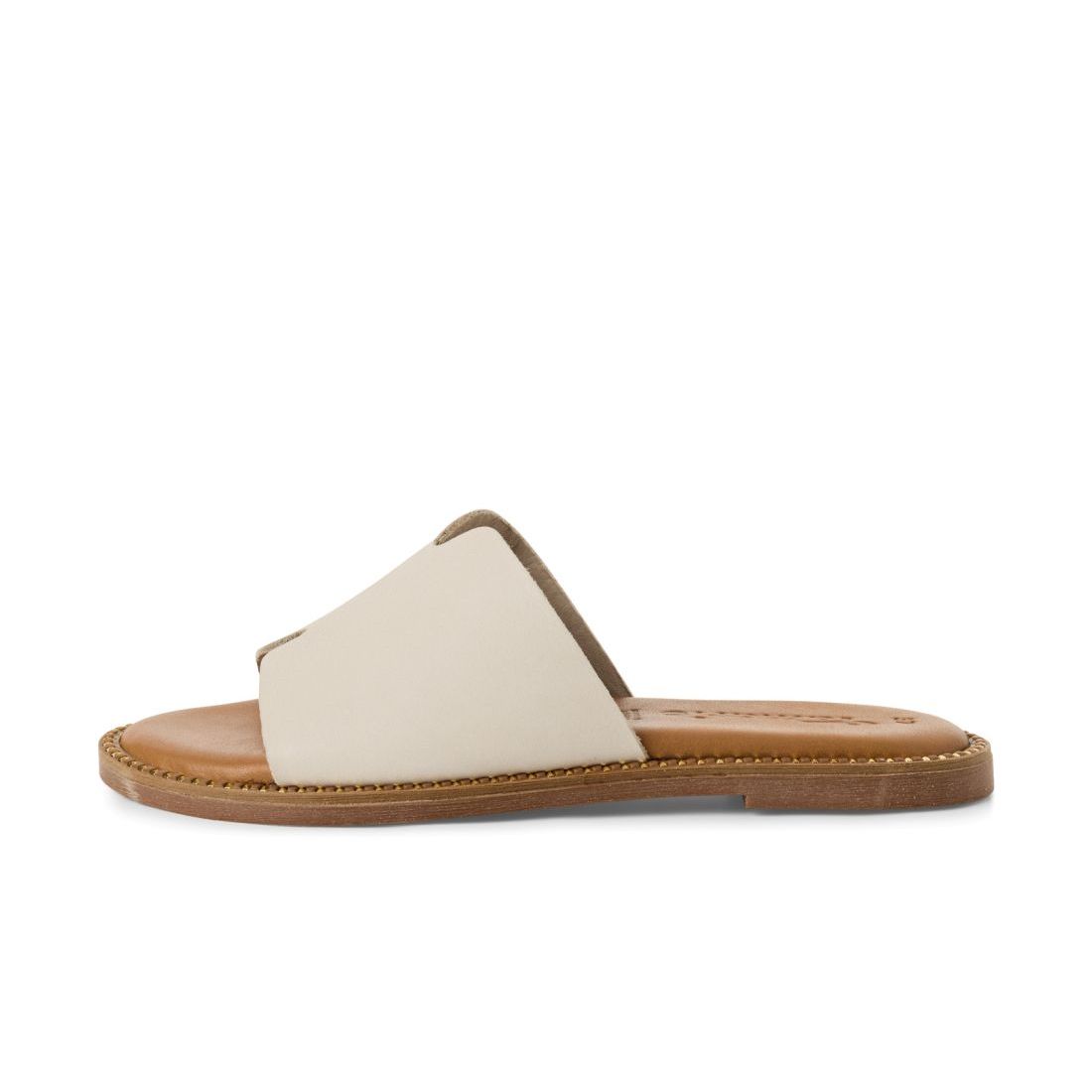 detail Dámské kožené nazouváky Tamaris 27135-42 418 béžová