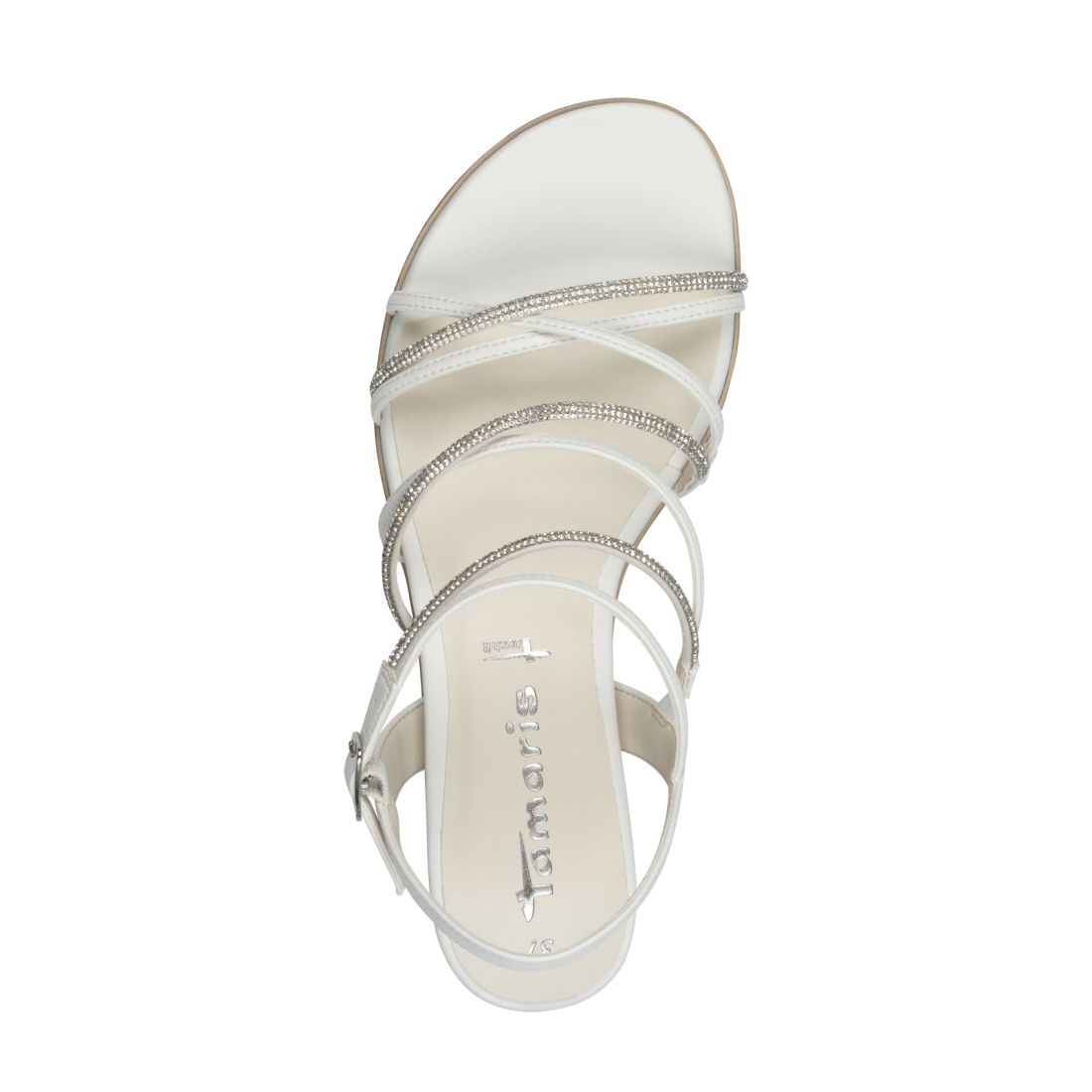 detail Dámské sandály Tamaris 28103-42 100 bílá