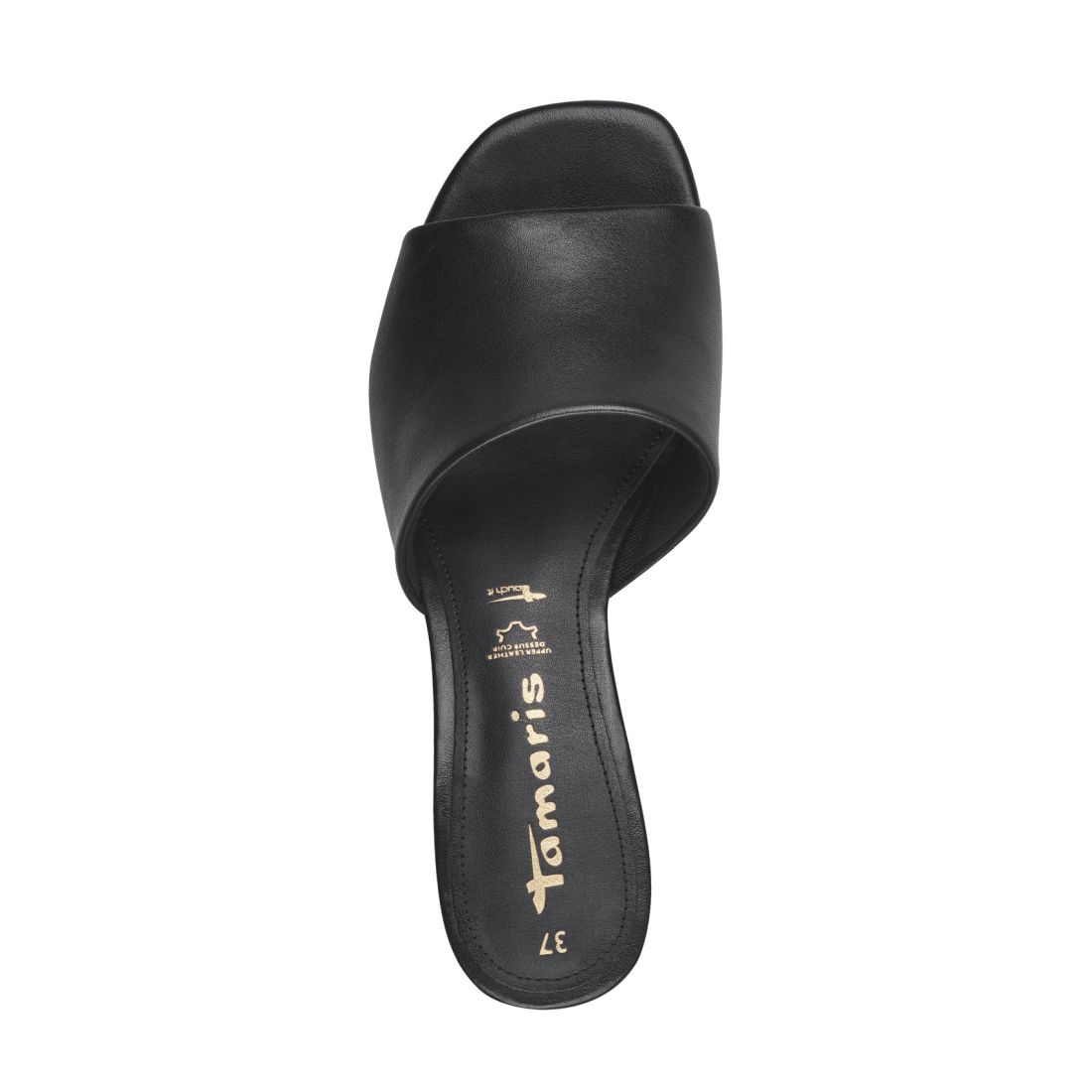 detail Dámské kožené nazouváky Tamaris 27204-42 001 černá