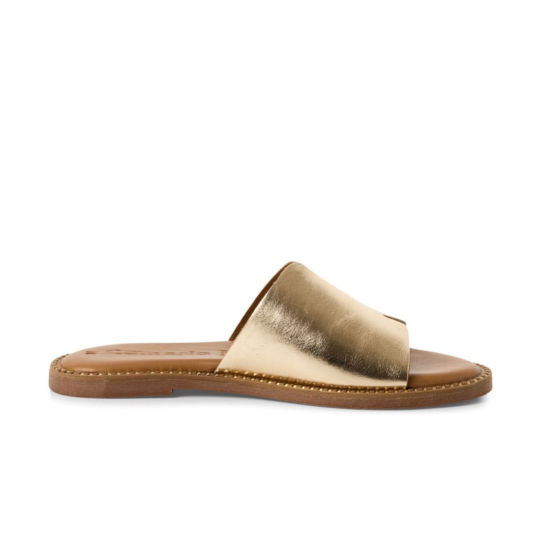 detail Dámské kožené nazouváky Tamaris 27135-42 933 zlatá