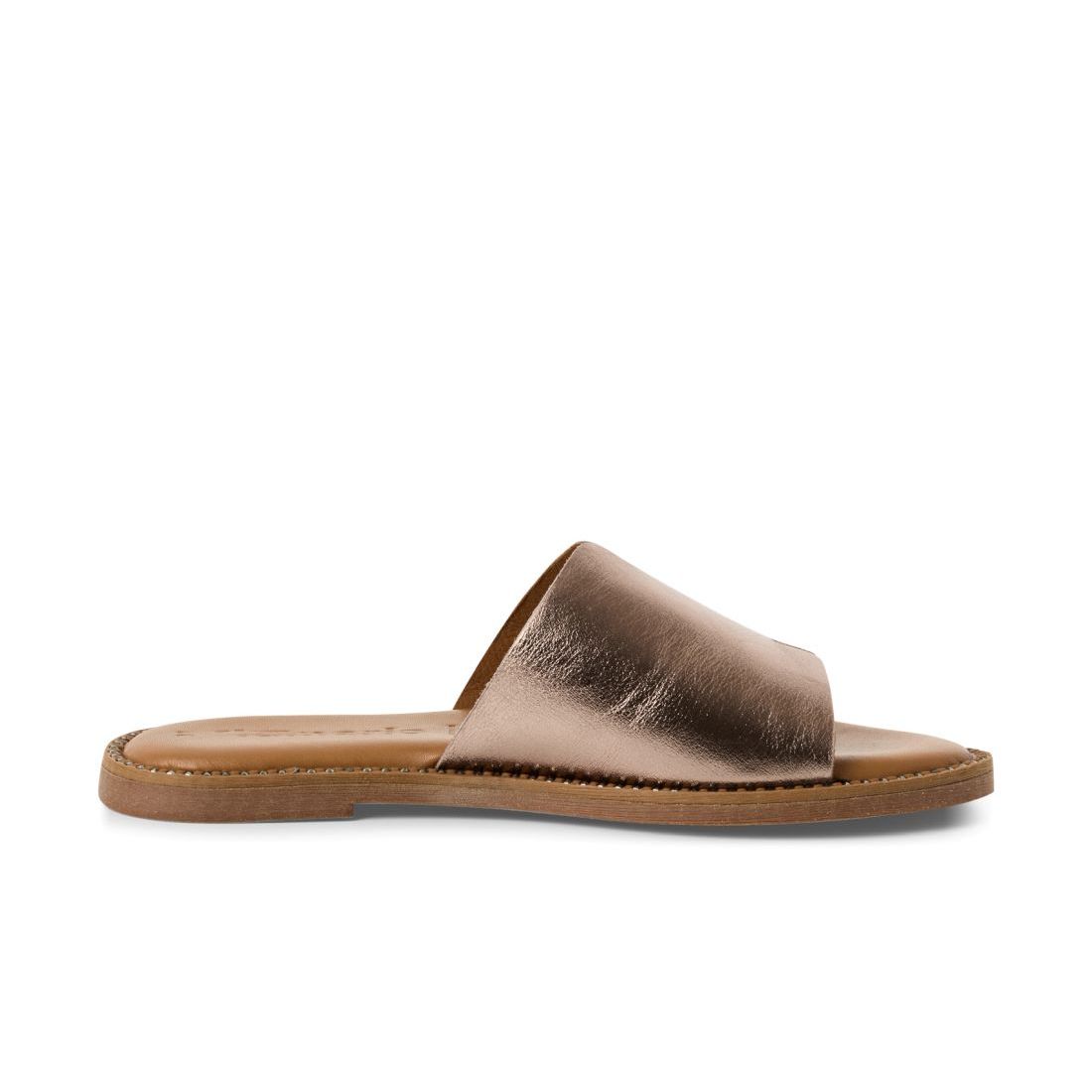 detail Dámské kožené nazouváky Tamaris 27135-42 915 bronzová