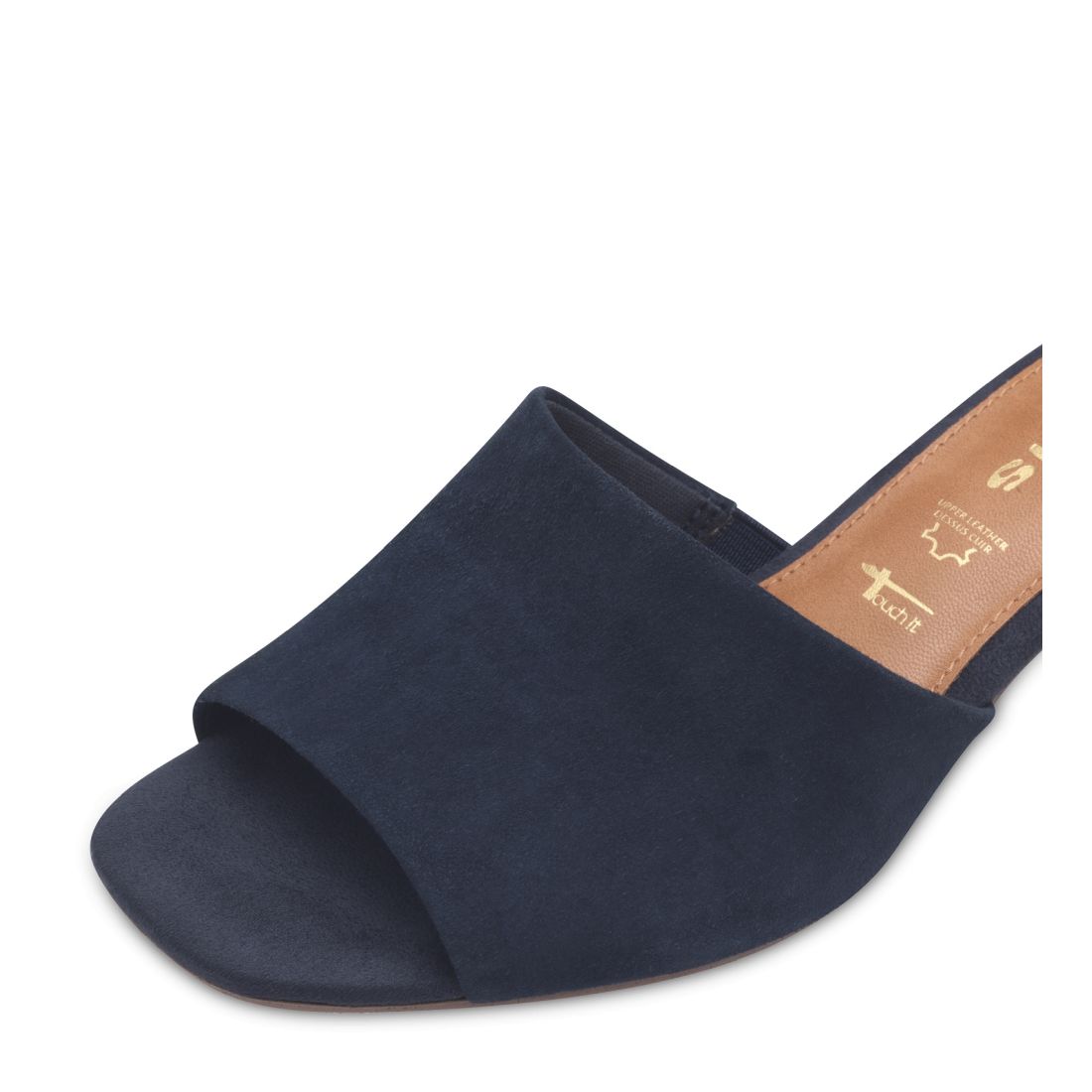 detail Dámské kožené nazouváky Tamaris 27204-42 807 modrá