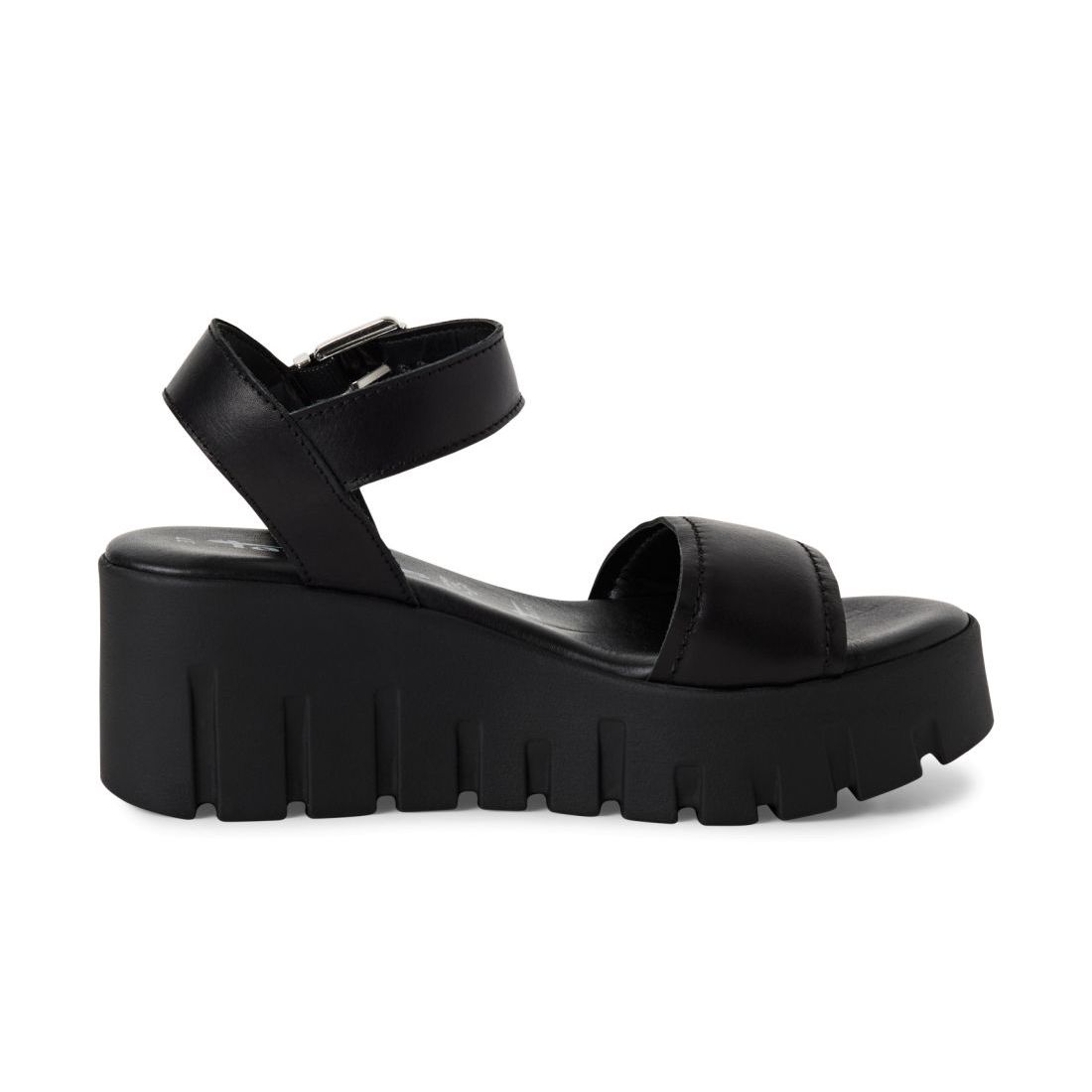 detail Dámské kožené sandály Tamaris 28712-42 003 černá