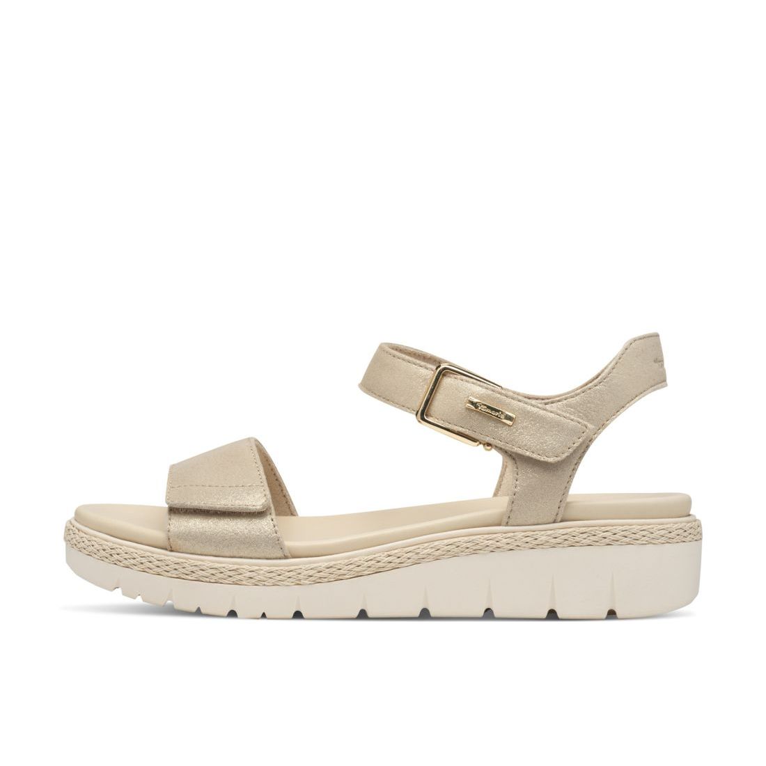 detail Dámské kožené sandály Tamaris 28260-42 179 zlatá