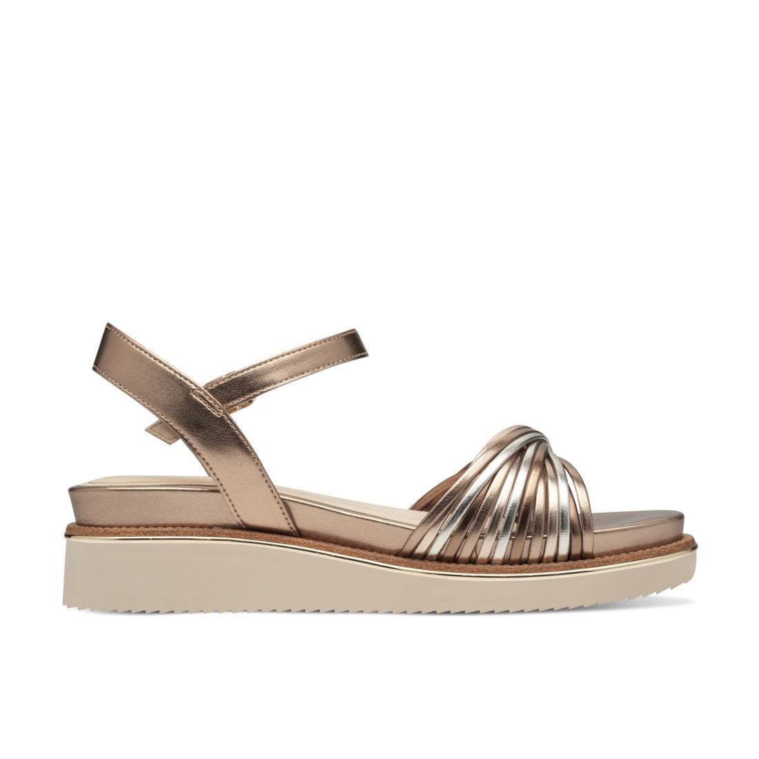 detail Dámské sandály Tamaris 28218-44 988 bronzová