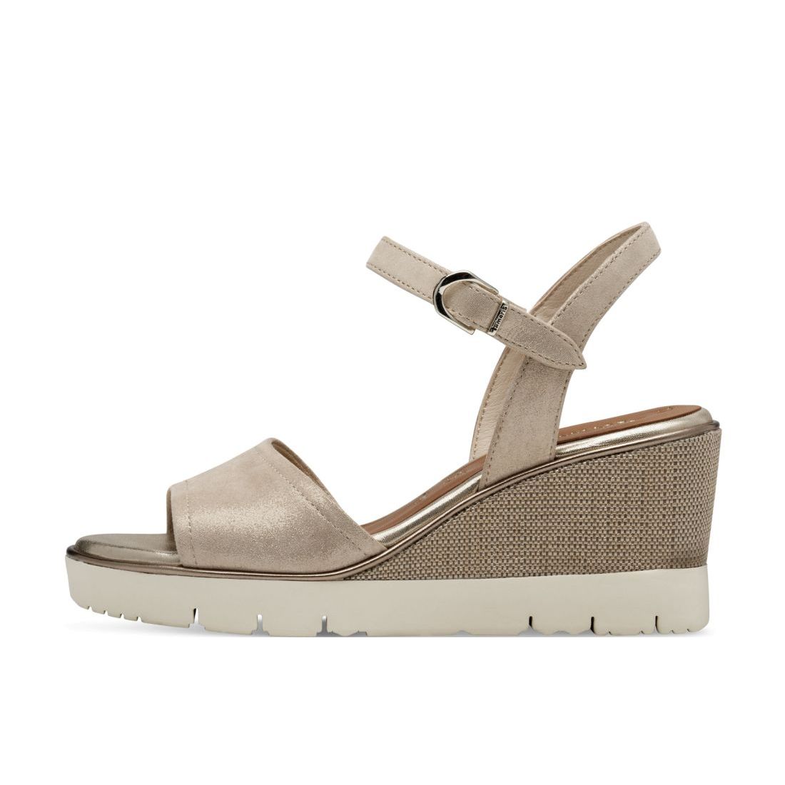 detail Dámské kožené sandály Tamaris 28360-44 179 zlatá