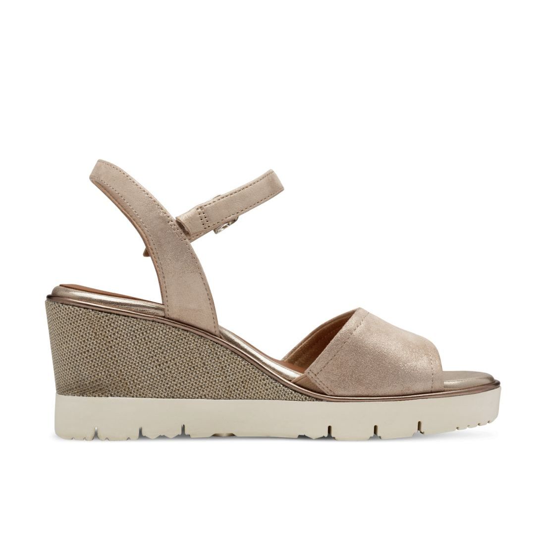 detail Dámské kožené sandály Tamaris 28360-44 179 zlatá