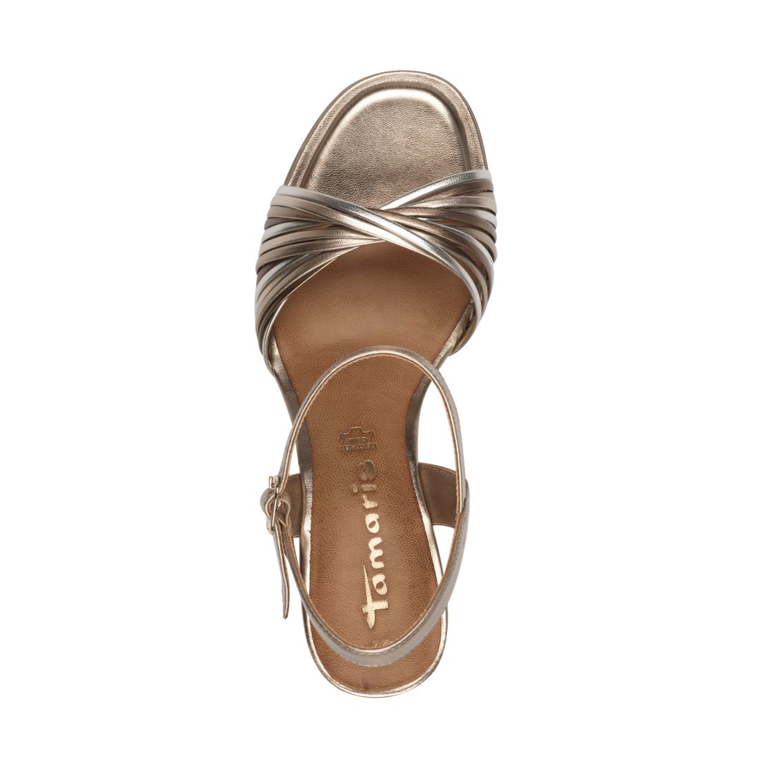 detail Dámské sandály Tamaris 28324-42 988 bronzová, zlatá