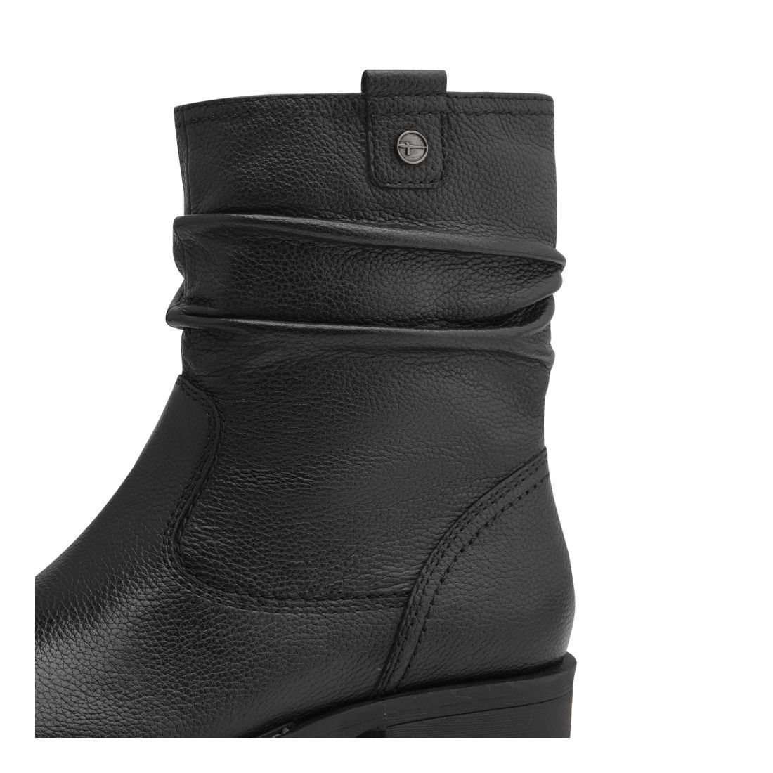 detail Dámská kožená kotníková obuv Tamaris 25414-43 001 černá