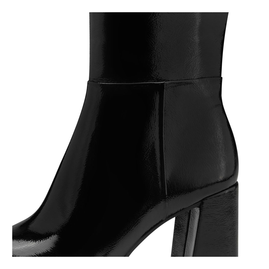 detail Dámské kozačky Tamaris 25515-41 018 černá lesk