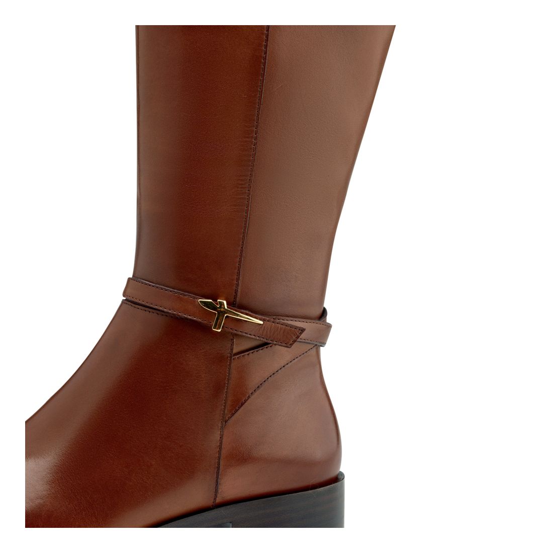 detail Dámské kožené kozačky Tamaris 25529-43 305 hnědá