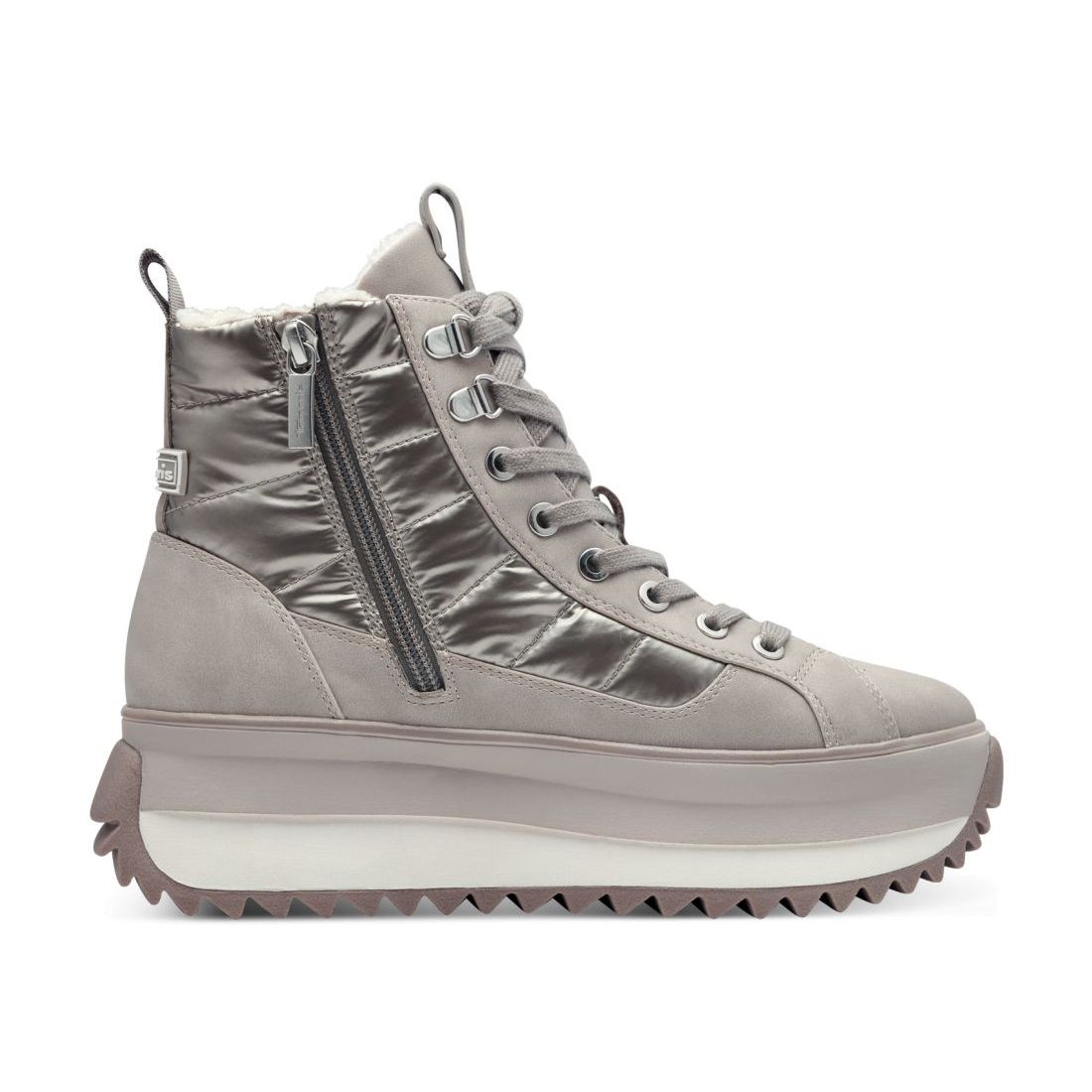 detail Dámská kotníková obuv Tamaris 26257-43 179 šedo-béžová