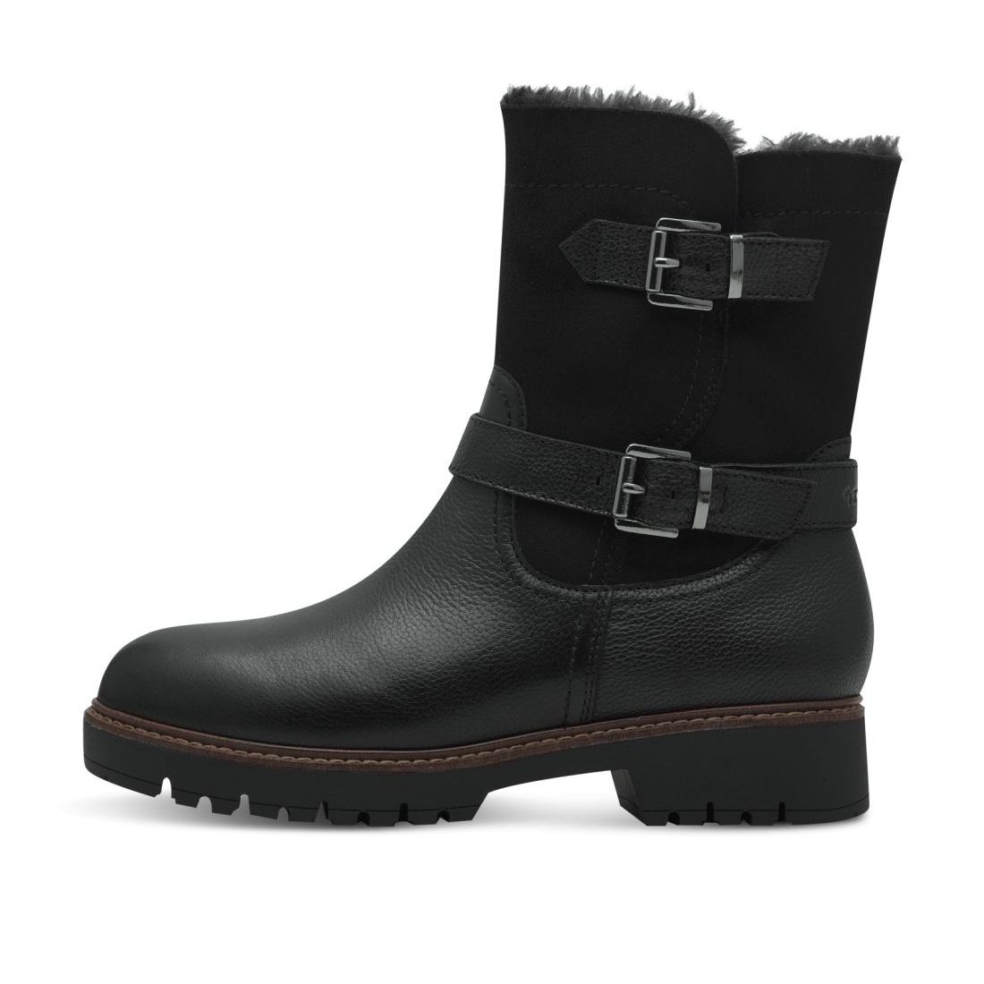 detail Dámská kotníková obuv Tamaris 26483-43 001 černá