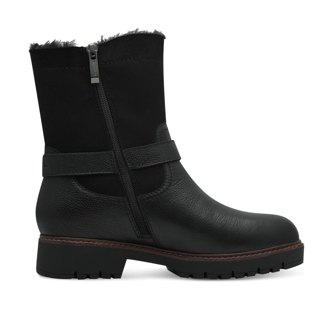 detail Dámská kotníková obuv Tamaris 26483-43 001 černá