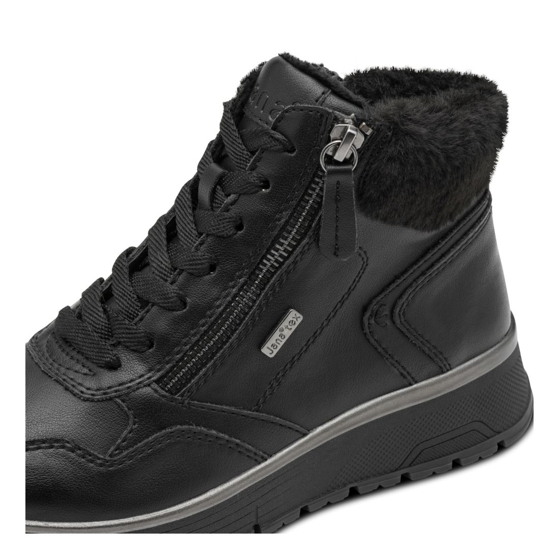 detail Dámská kotníková obuv Jana 26268-45 001 černá