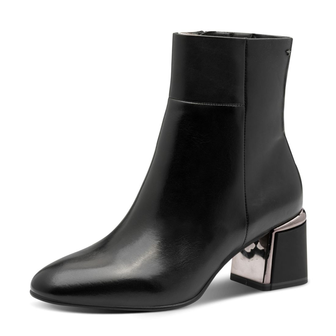 detail Dámská kožená kotníková obuv Tamaris 25341-45 003 černá