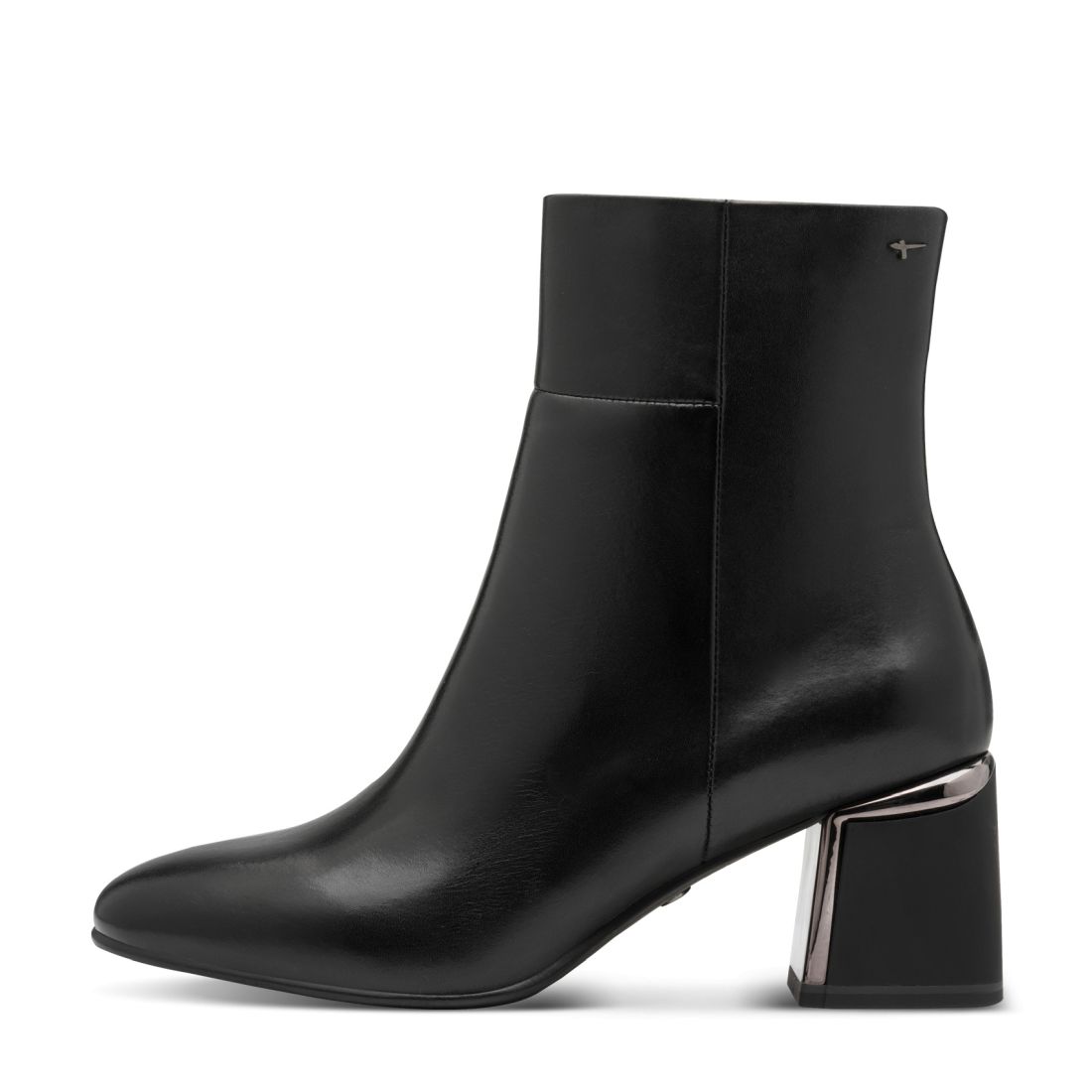 detail Dámská kožená kotníková obuv Tamaris 25341-45 003 černá