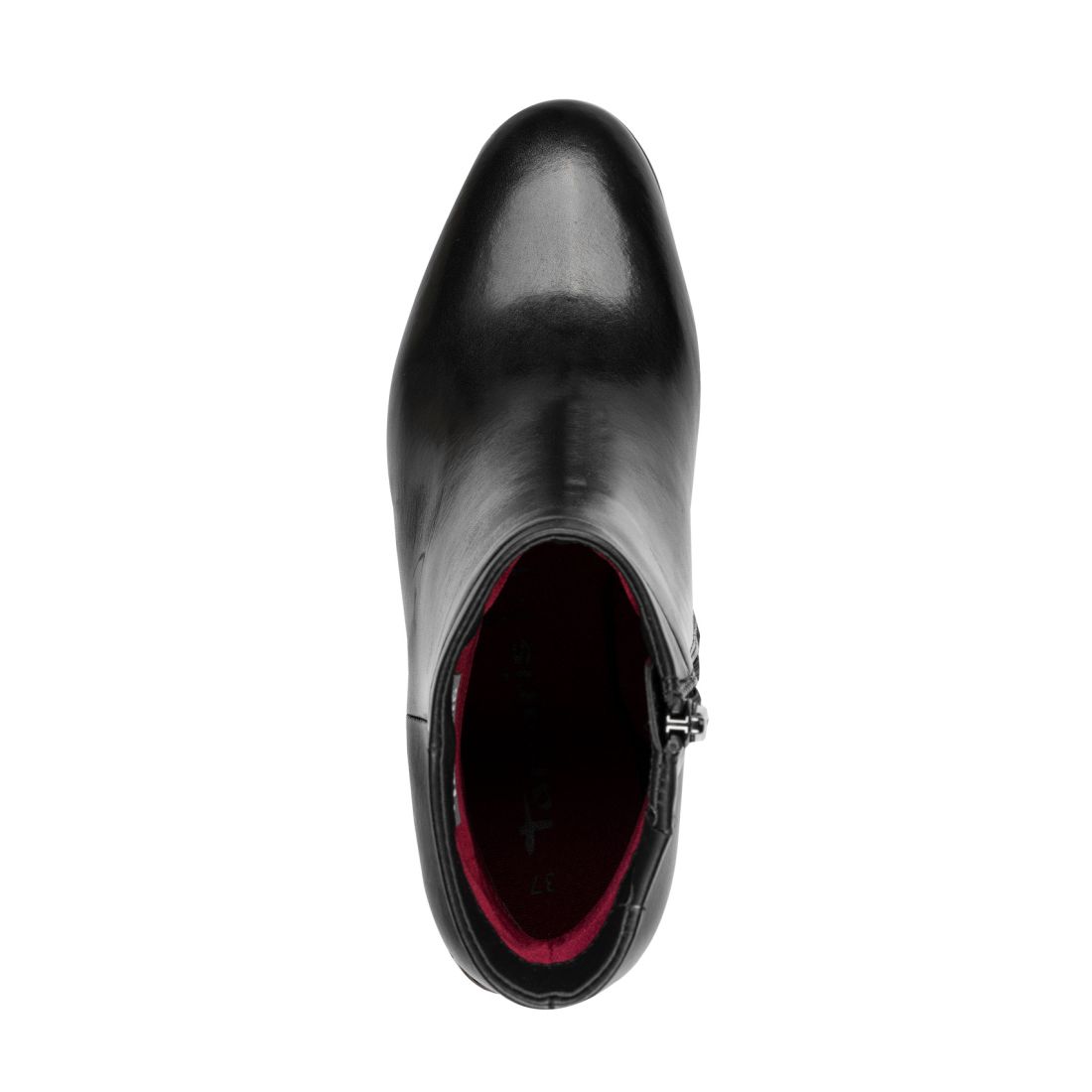 detail Dámská kožená kotníková obuv Tamaris 25341-45 003 černá