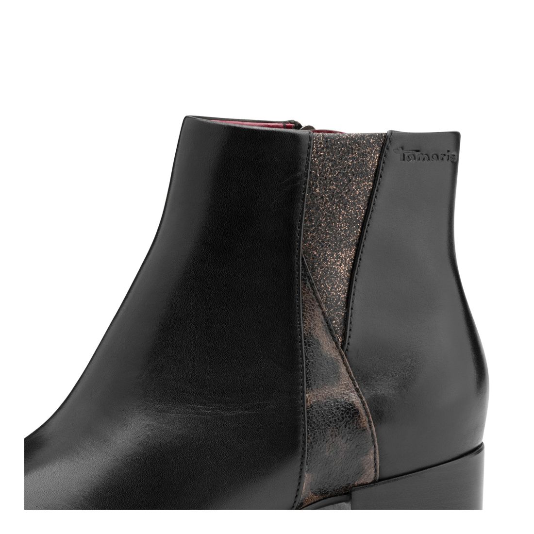 detail Dámská kotníková obuv Tamaris 25366-45 001 černá