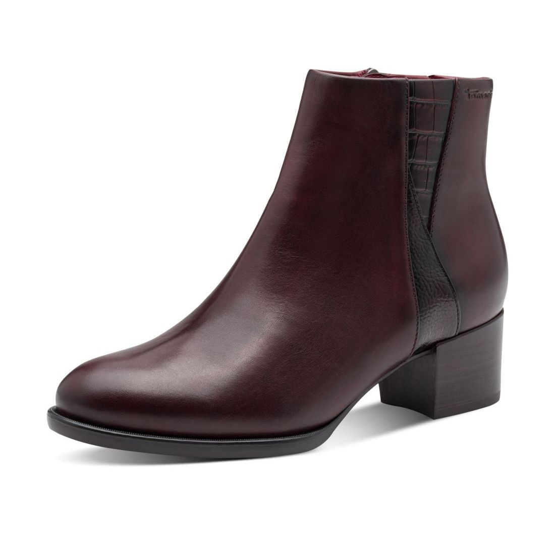 detail Dámská kotníková obuv Tamaris 25366-45 537 vínová