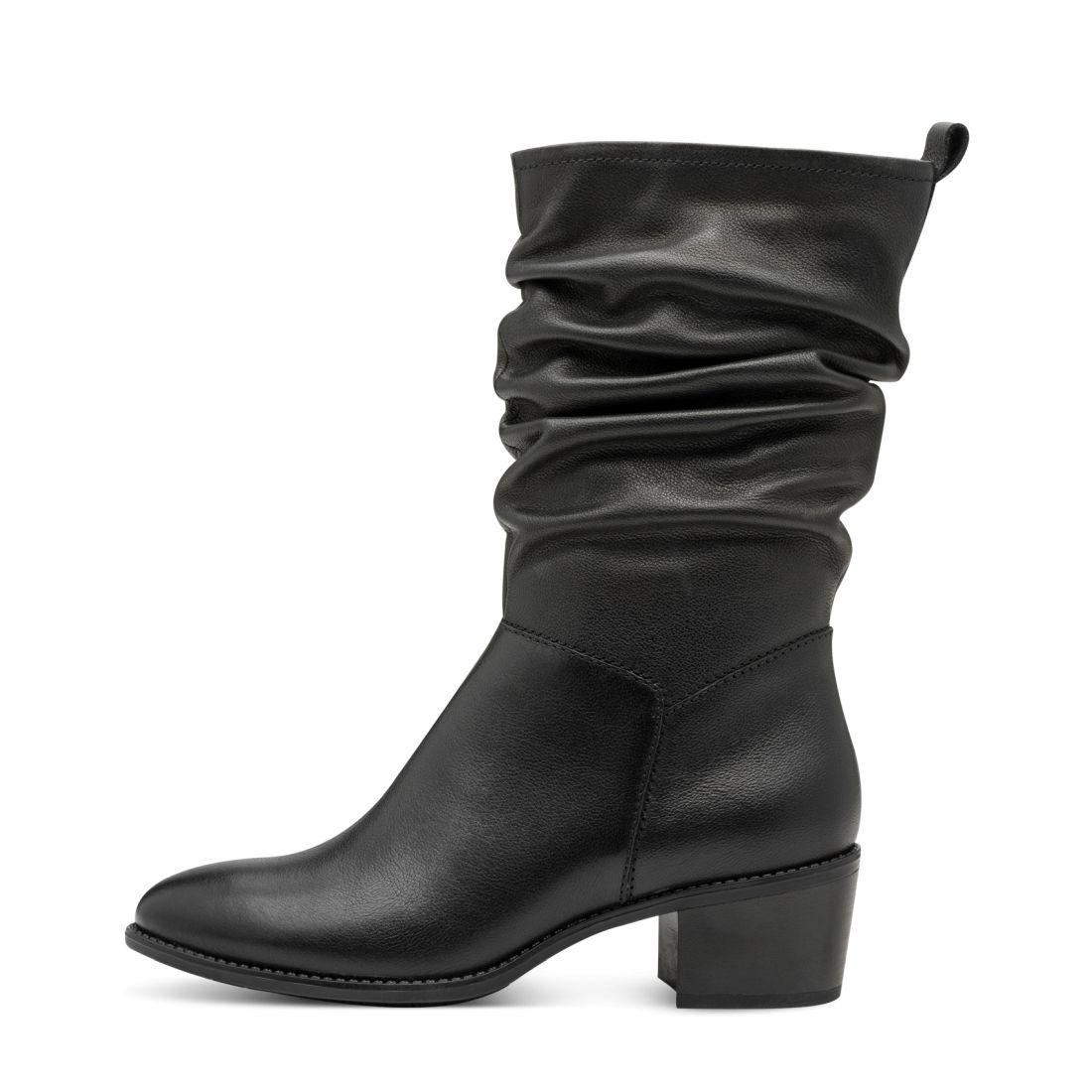 detail Dámské kožené kozačky Tamaris 25379-45 003 černá