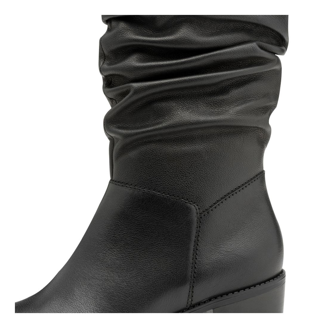 detail Dámské kožené kozačky Tamaris 25379-45 003 černá