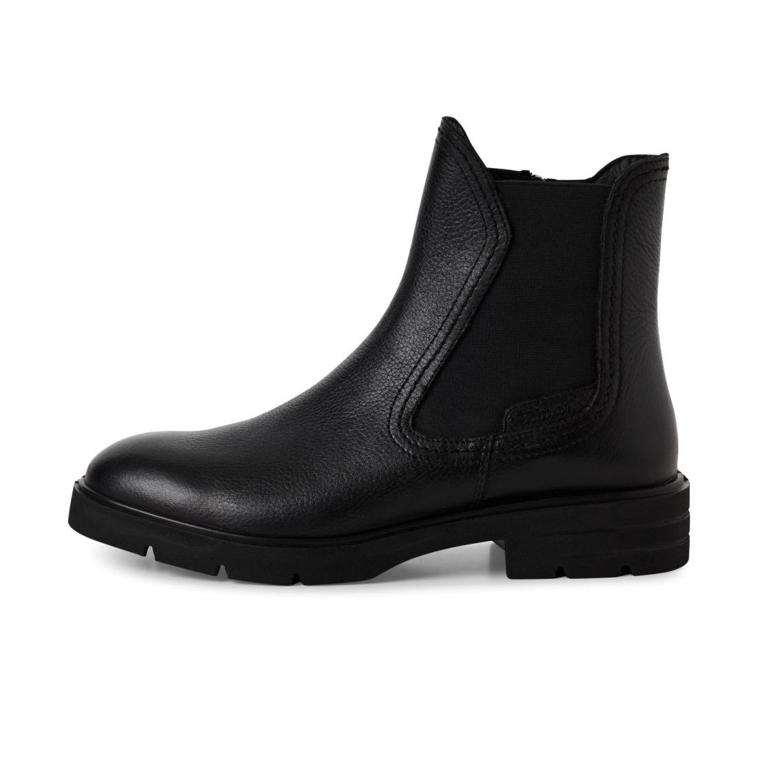 detail Dámská kožená kotníková obuv Tamaris 25422-45 001 černá