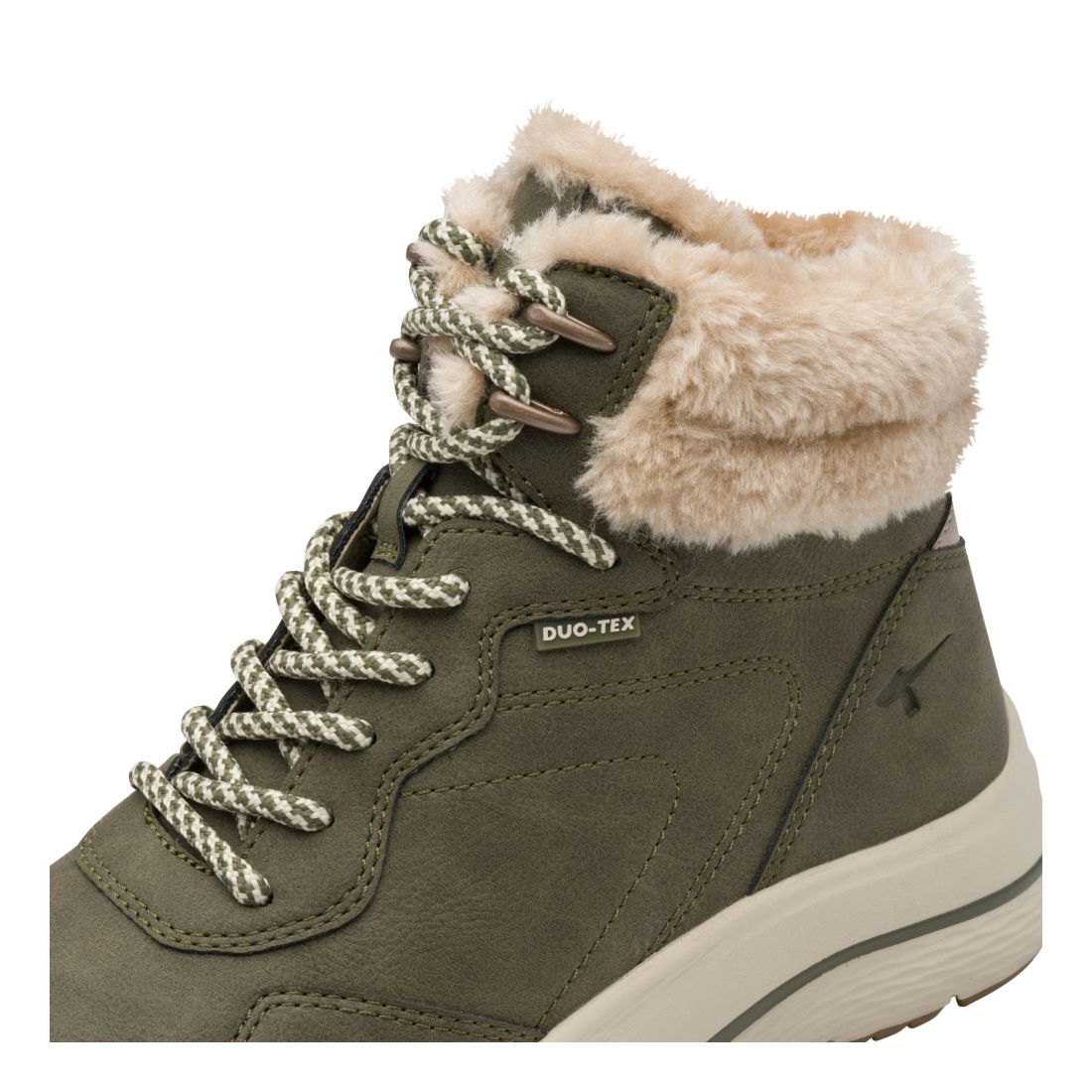 detail Dámská kotníková obuv Tamaris 26278-45 722 zelená