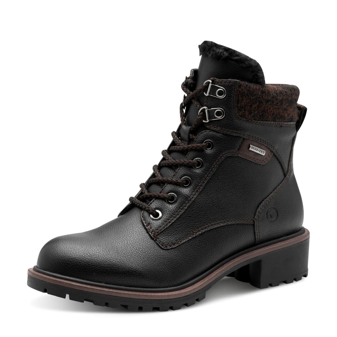 detail Dámská kotníková obuv Tamaris 26266-43 020 černá mat