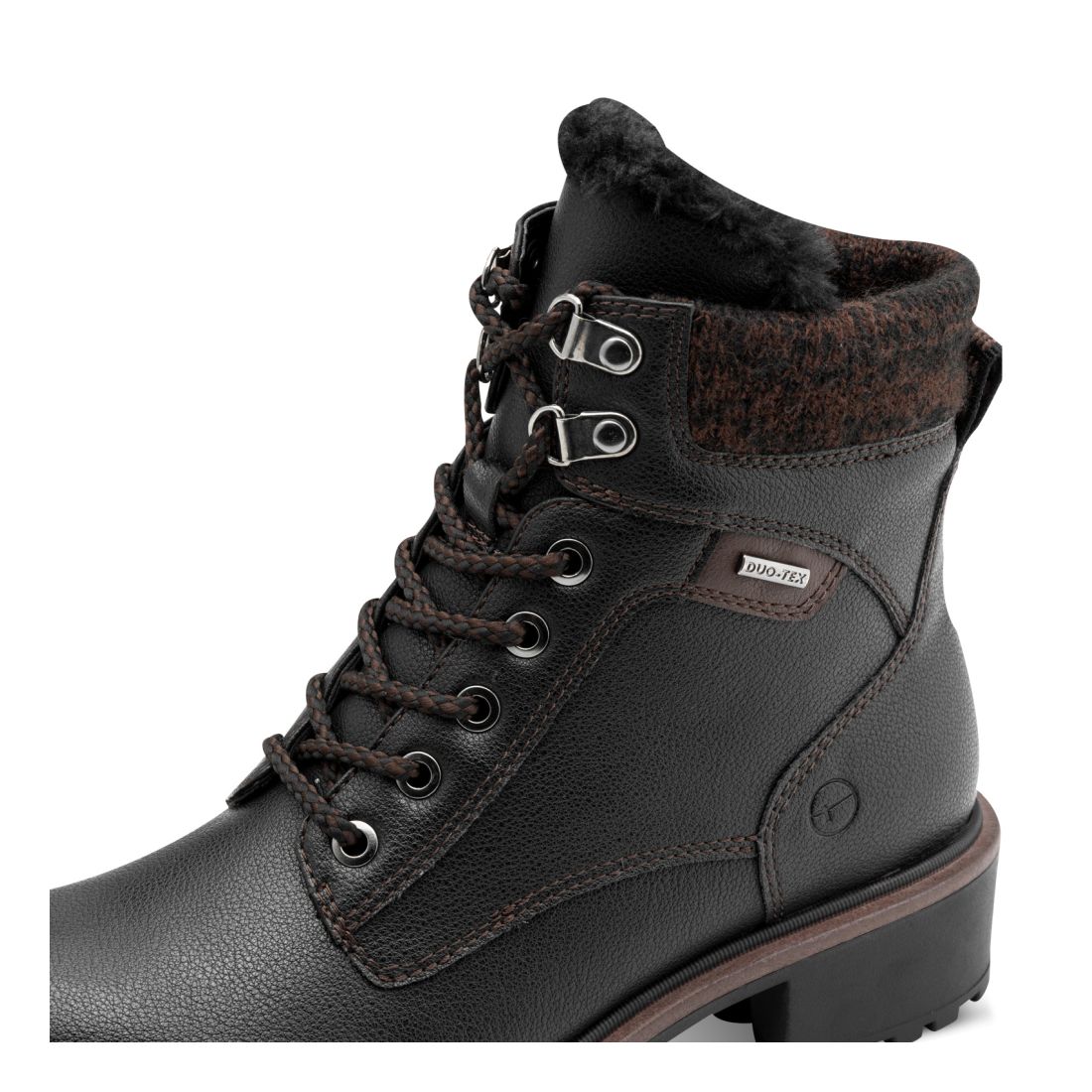 detail Dámská kotníková obuv Tamaris 26266-43 020 černá mat