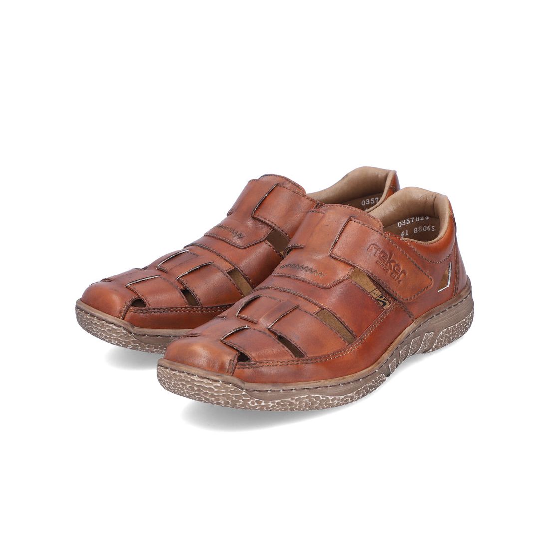 detail Pánské polobotky Rieker 03578-24 hnědá