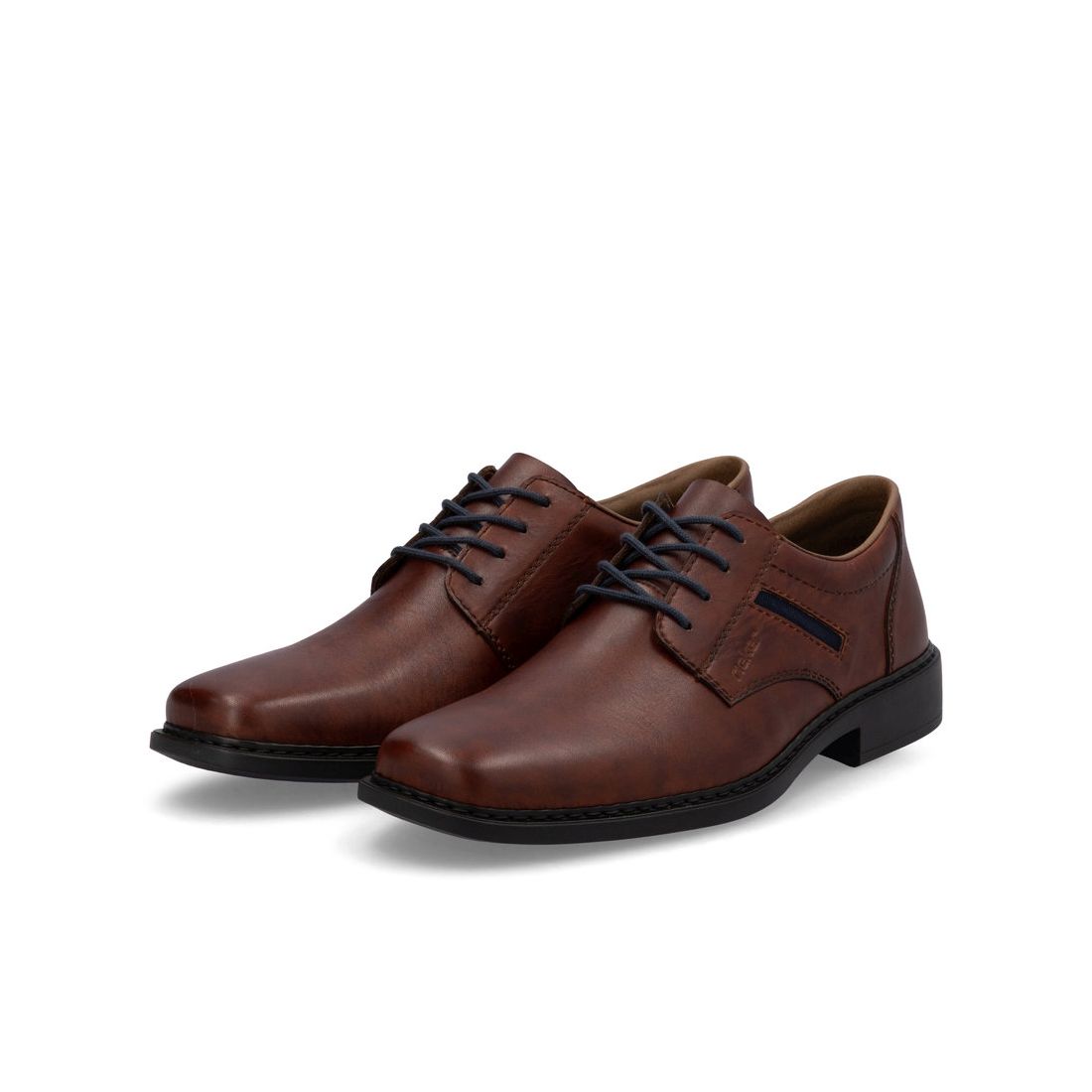 detail Pánské kožené polobotky Rieker B0803-24 hnědá