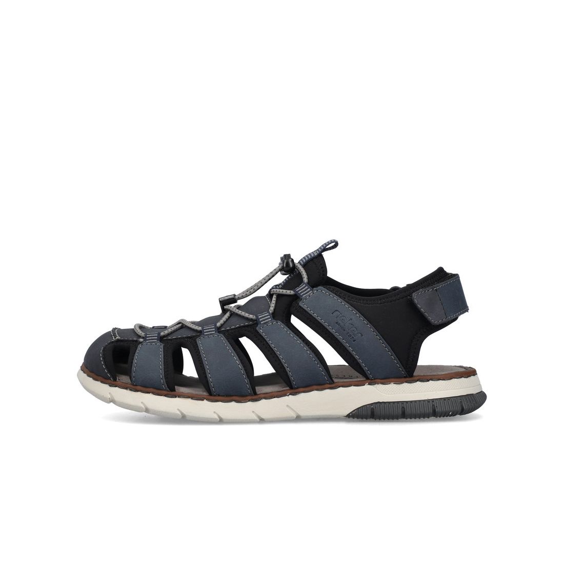 detail Pánské sandály Rieker 25246-14 modrá