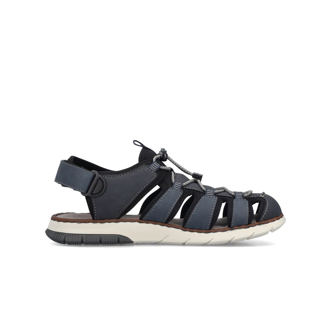 detail Pánské sandály Rieker 25246-14 modrá