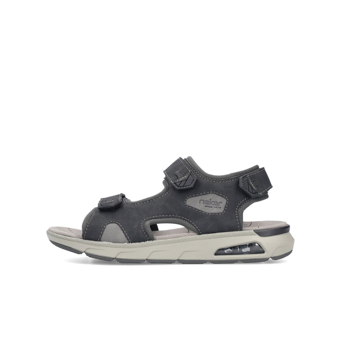 detail Pánské sandály Rieker 29151-00 černá