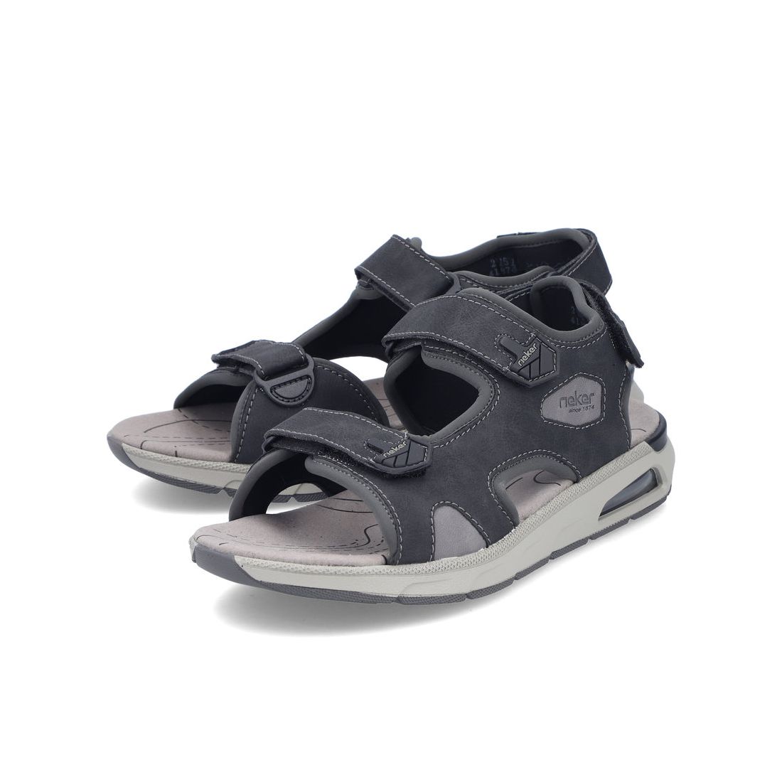 detail Pánské sandály Rieker 29151-00 černá