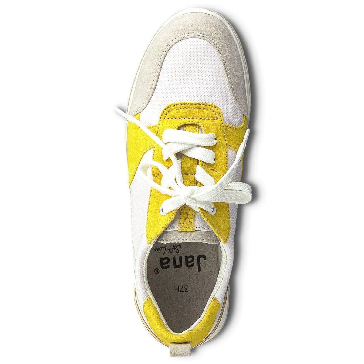 detail Dámské tenisky Jana 23663-24 690 bílo-žlutá