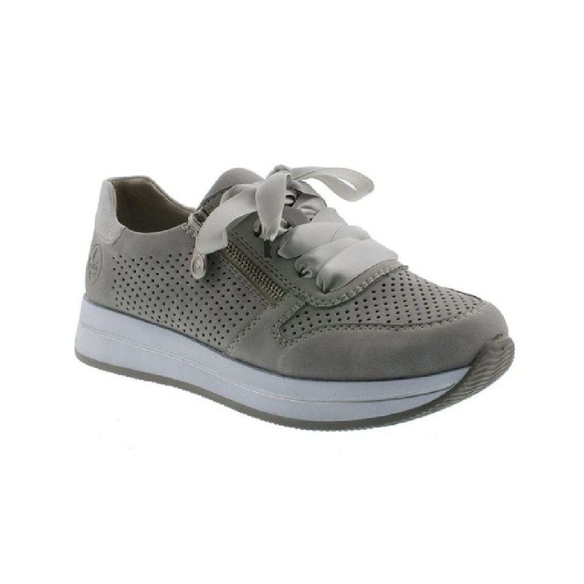 detail Dámské polobotky Rieker N4525-41 šedá