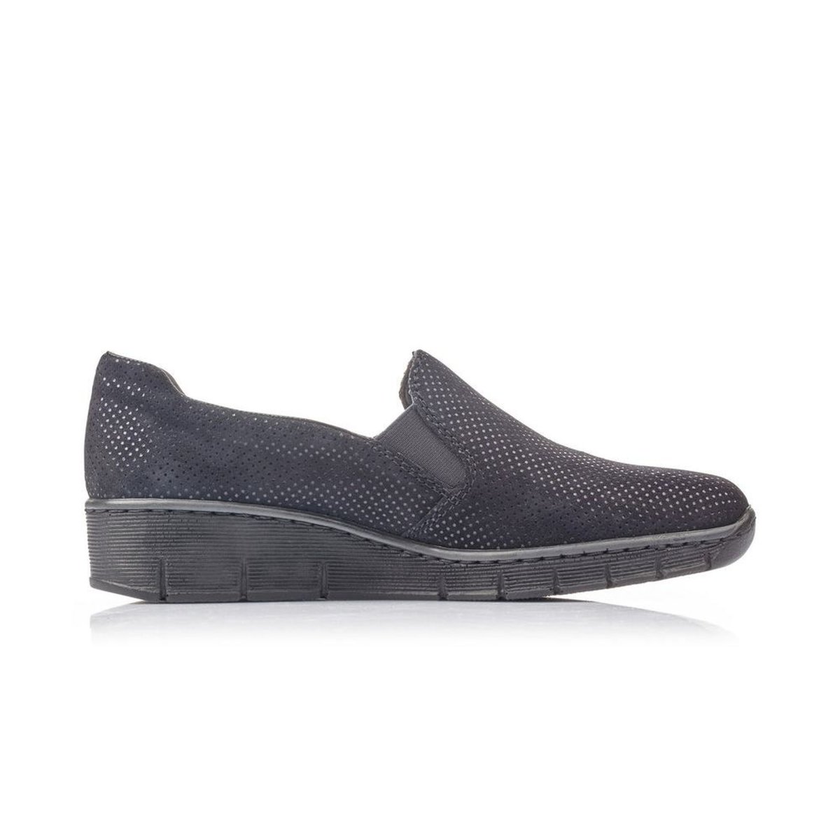 detail Dámské mokasíny Rieker 53766-18 modrá