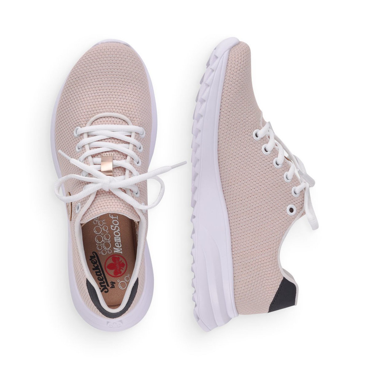 detail Dámské tenisky Rieker N6600-31 růžová