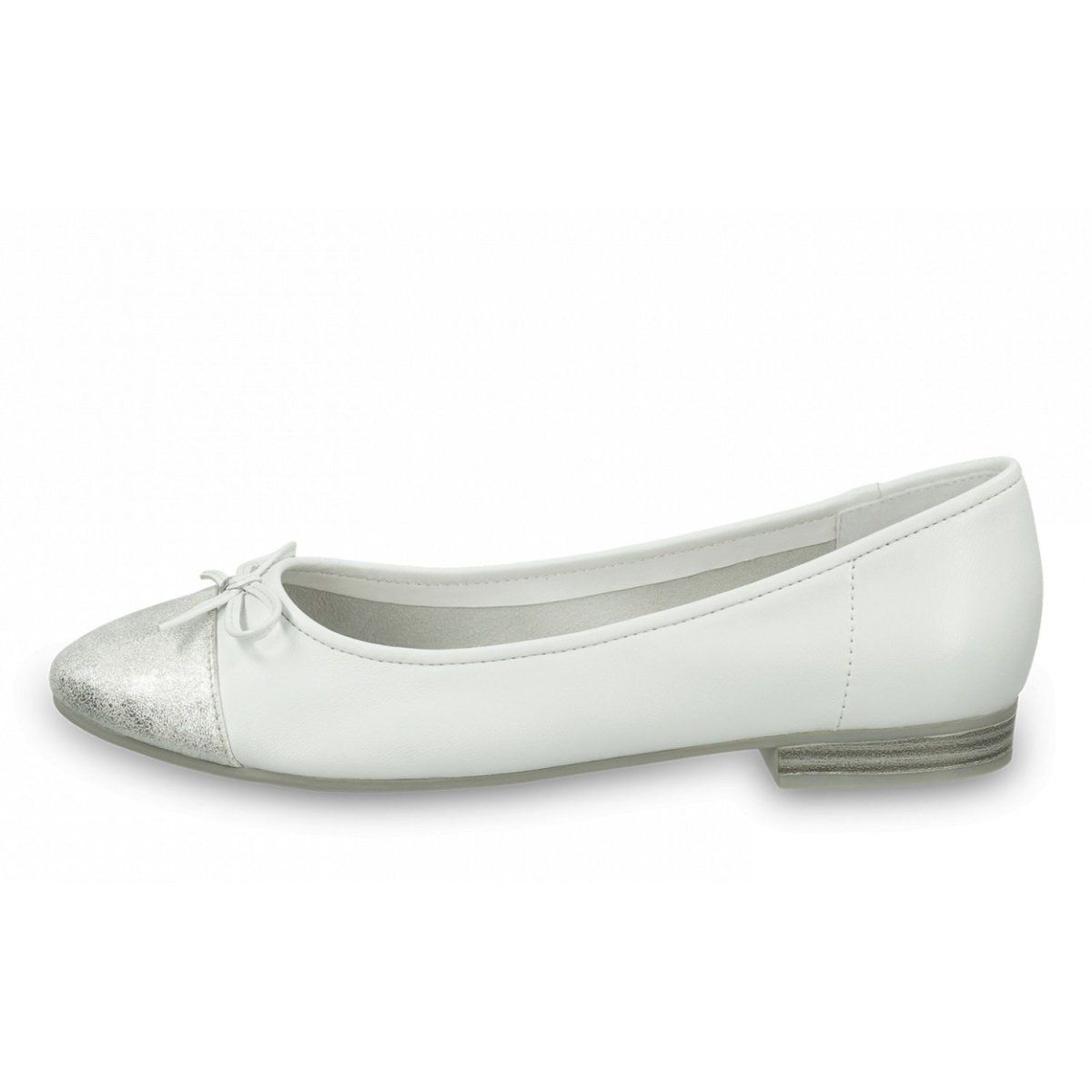 detail Dámské baleríny Jana 22150-26 100 bílá