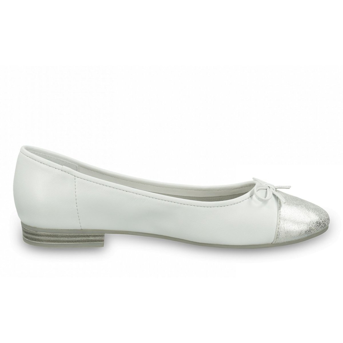 detail Dámské baleríny Jana 22150-26 100 bílá