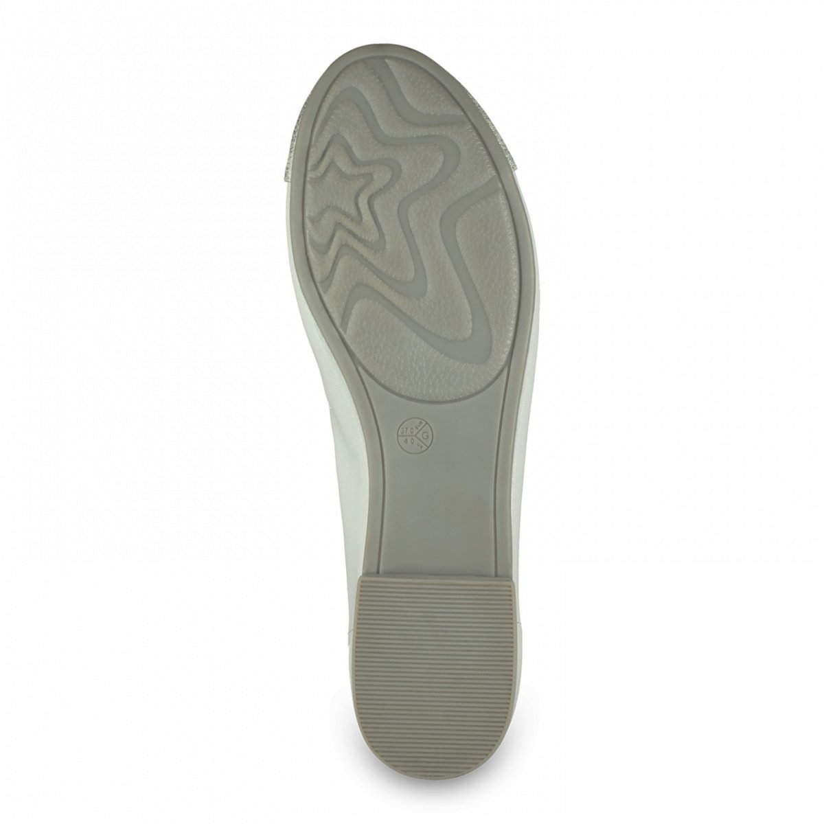 detail Dámské baleríny Jana 22150-26 100 bílá